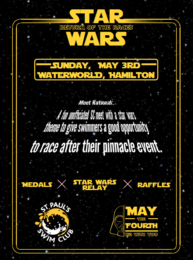 st-pauls-swimming-club-star-wars-may-3rd-4th-meet-hamilton-learn-to-swim-water-world